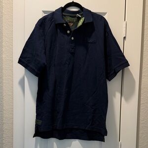 NWT Orvis Men's Dark Blue Polo Shirt